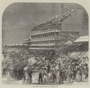Grand Stand på Epsom på Derbydagen